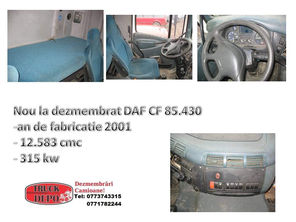 dezmembrari camion DAF CF 85.430 - 2001